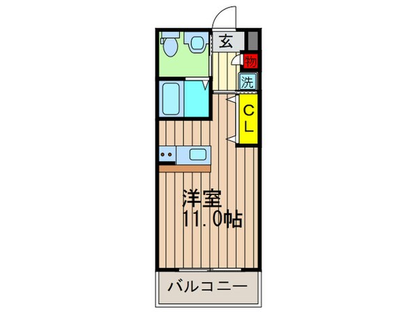 シャンテー御殿山　２番館の物件間取画像